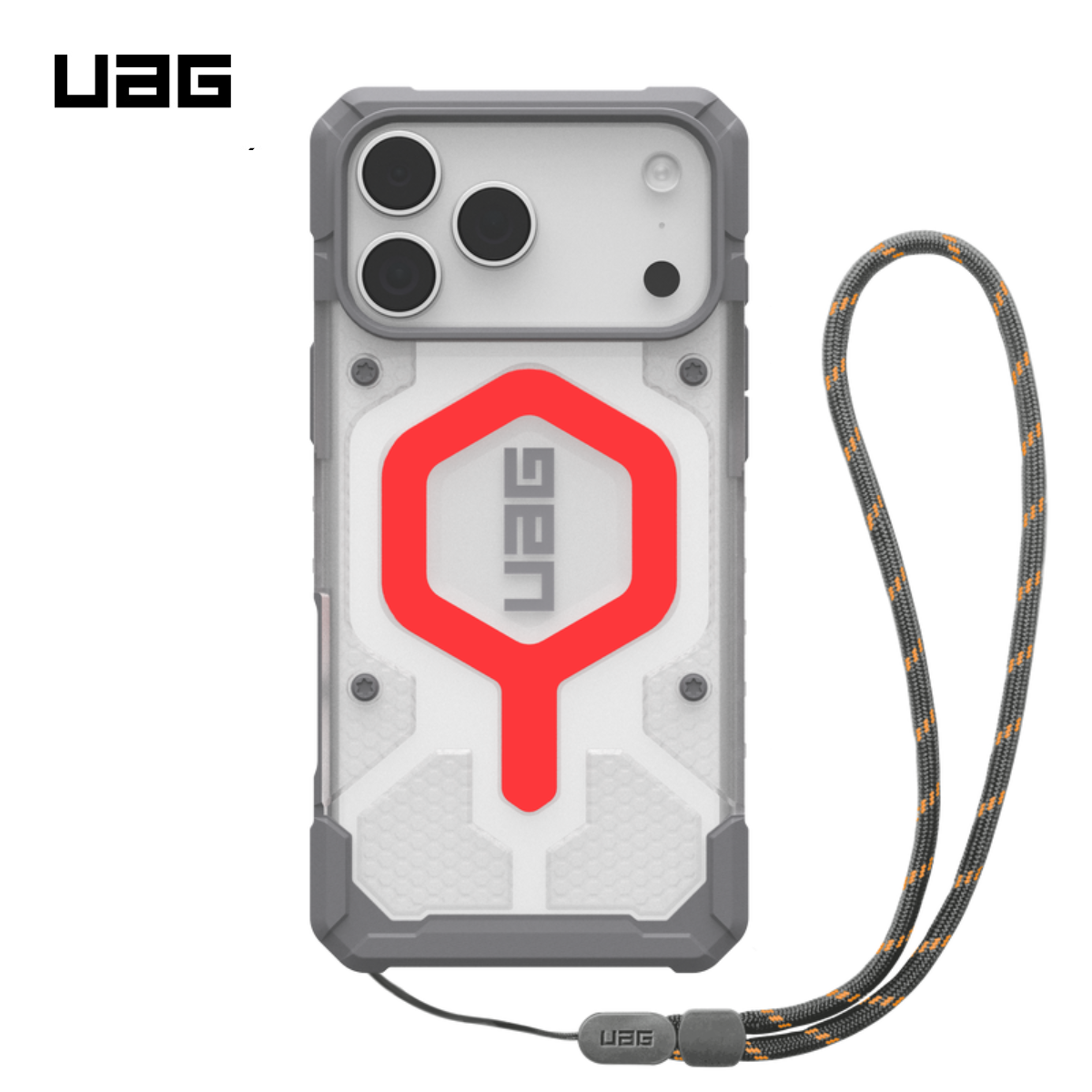Ốp lưng cho iPhone 17 Series - UAG Pathfinder Clear (kèm dây đeo)
