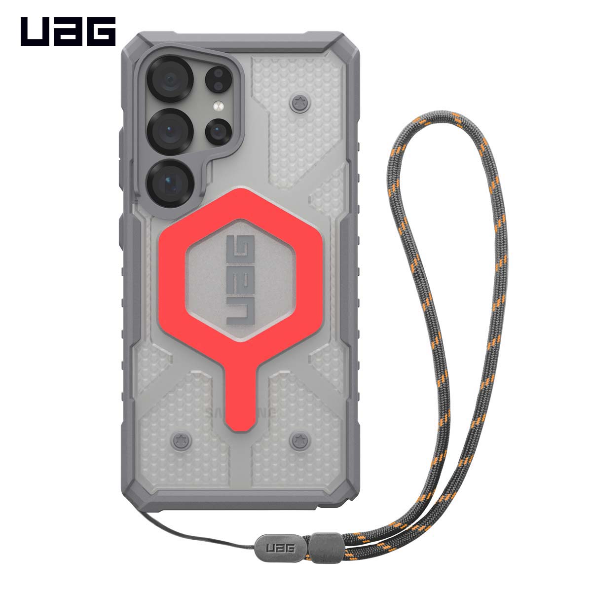 Ốp lưng cho SamSung Galaxy S25 Series - UAG Pathfinder Clear (kèm dây đeo)